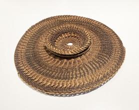 Coiled Basketry Lid