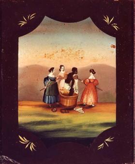 Ladies Bathing a Youth
