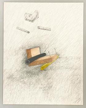 Drawing for "room". Lean-to