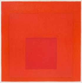 Study for Homage to the Square: "STOP"