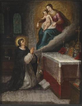 The Vision Saint of Dominic