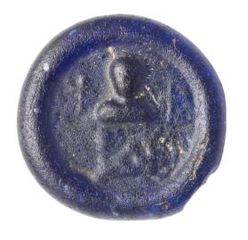 Weight with Portrait Bust and Monogram