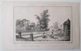 Philippines. Habitation de l'île de Loucon