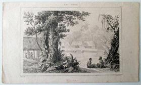 Îles Tougs. Cimetière