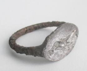 Ring Depicting an Athlete