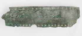Fragment of a Repurposed Belt with Animal Frieze