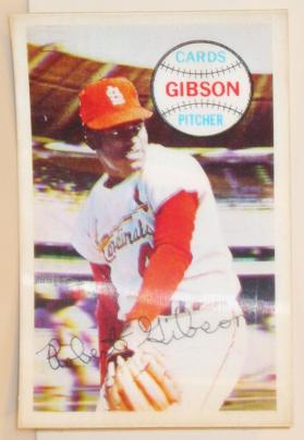 Robert Gibson Baseball Card