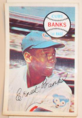 Ernest Banks Baseball Card