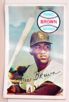 Ollie Brown Baseball Card