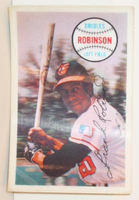 Frank Robinson Baseball Card