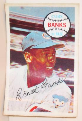 Ernest Banks Baseball Card