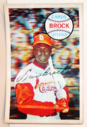 Louis Clark Brock Baseball Card