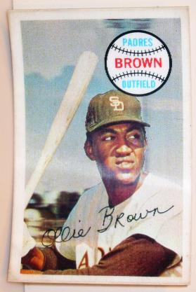 Ollie Brown Baseball Card
