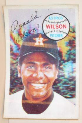 Donald Wilson Baseball Card