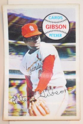 Robert Gibson Baseball Card