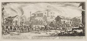 Plundering and Burning a Village (Pillage et incendie d'un village)