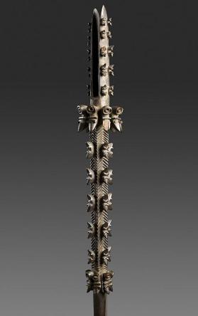 Ritual Staff (To’o) in the Form of a Two-Prong Spearpoint