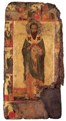 Saint Basil with Scenes from His Life