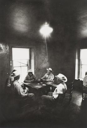 Playing Skat, The Domino Beer Hall, German Settlements, Central Texas