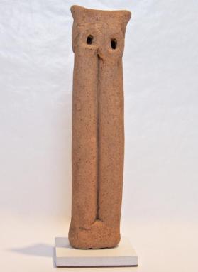 Double Flute with Anthropomorphic Head