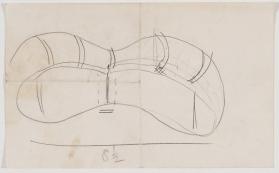 Drawing for Two-Part Sofa