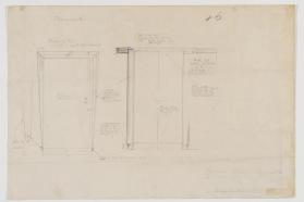 Drawing for Desk and Filing Cabinet