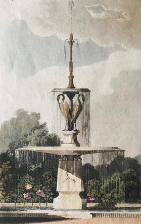 A Garden Fountain
