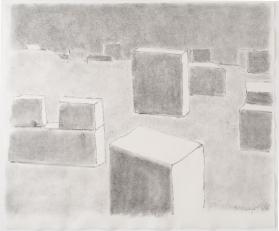 Untitled (Cubes Dispersed)